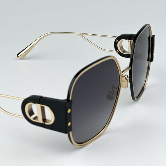 NEW Dior 30MONTAIGNE S5U B4A1 Gold Gradient Smoke Women Oversized Sunglasses - Picture 9 of 12